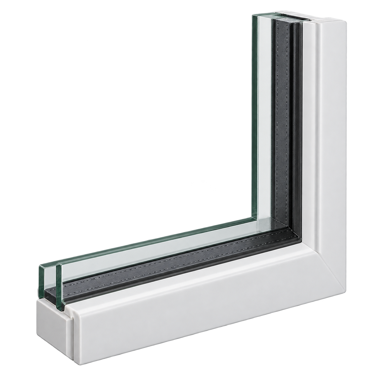Sealed double-glazed patio door corner-7