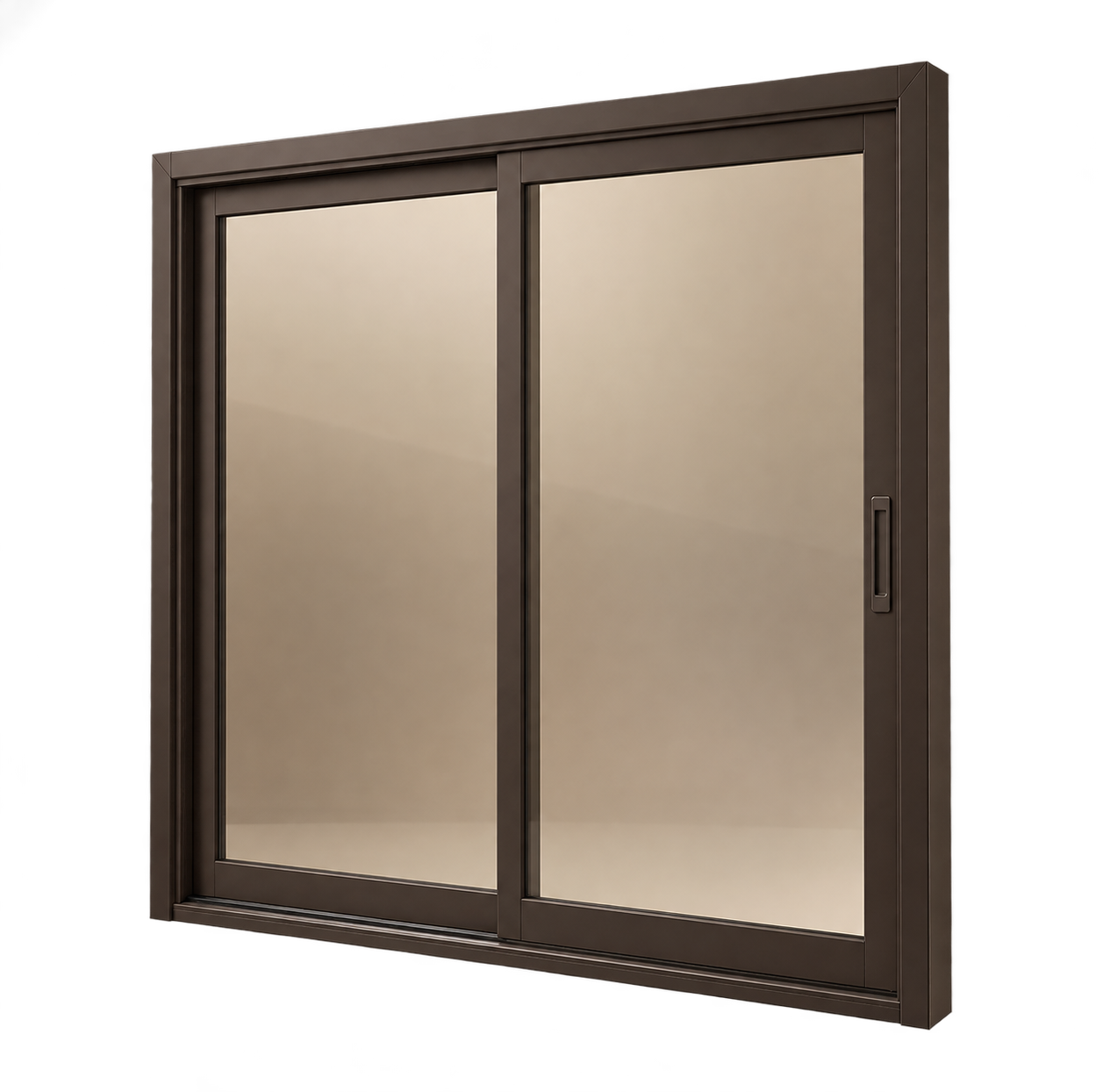 Two-panel bronze-glass sliding patio door-19